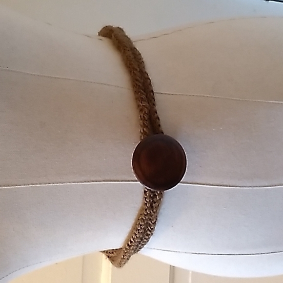 Vintage 1970s woven belt - Picture 1 of 3